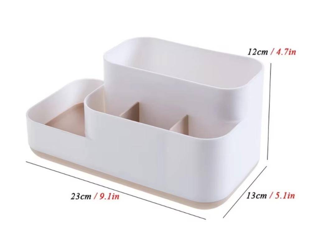 5-Compartment Kitchen & Bathroom Storage Holder