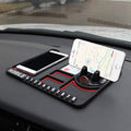 Car Dashboard Mobile Holder with Parking Number Display